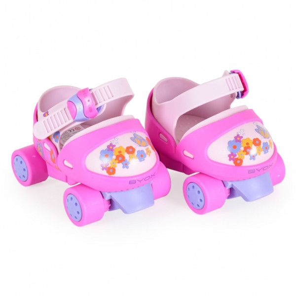 Byox Παιδικά Πατίνια Roller Skates Scooper pink (22-30) 3800146228835