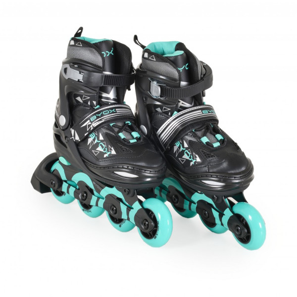 Byox Dazzle Inline αυξομειούμενα Roller Teal 3800146228873